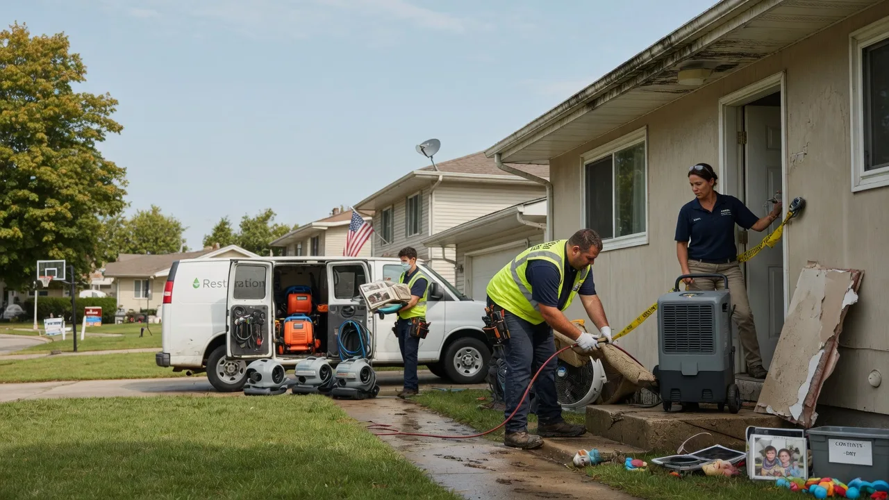 Water Damage Restoration in Amherst, OH near me